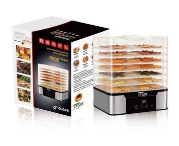 Сушарка для продуктів Zepline ZP-00349 1000Вт на 7 ярусів ZPESH-00349 фото