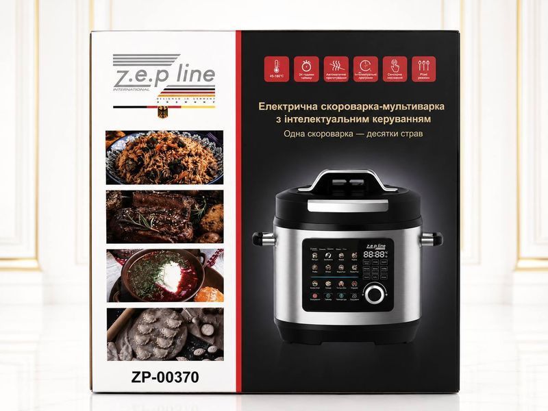 Скороварка Мультиварка на 24 програми Zepline ZP-00370 2200Вт ZPESH-00370 фото